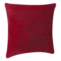 Fata de Perna Decorativa de Iarna Velvet Bordo 45x45cm