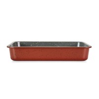 Tava cuptor otel carbon, acoperire ceramica in 2 straturi, dimensiune  33x23x6  cm