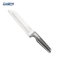 Cutit santoku 18 cm, maner inox, Skyline