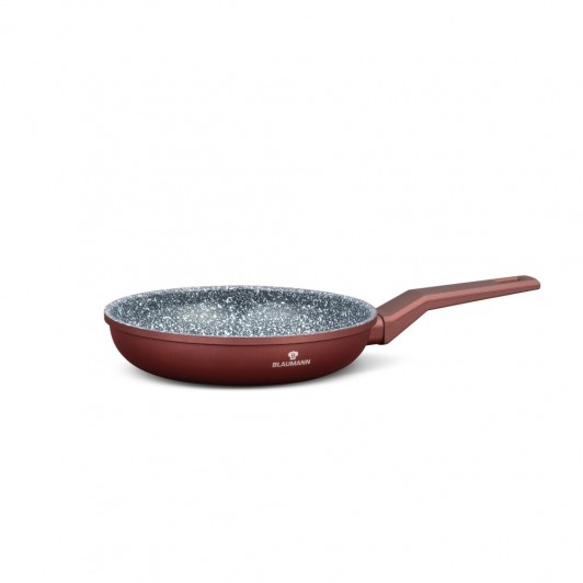 Tigaie aluminiu turnat, dimensiune 20x4.5 cm, 1.2 l, 3 straturi, marmura ceramica, baza inductie