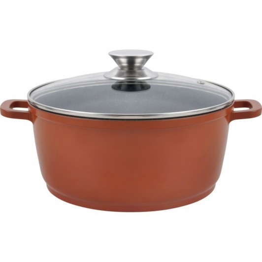 Cratita aluminiu turnat cu capac, acoperire ceramica multistrat, 36x16 cm, 13.2 L, inductie Cratita aluminiu turnat cu capac, acoperire ceramica multistrat, 36x16 cm, 13.2 L, inductie