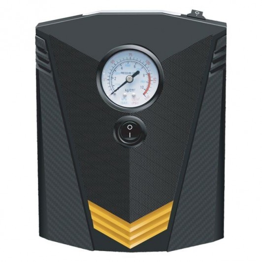 Compresor auto alimentare 12 V, 100 W, lumina LED, 3 supape