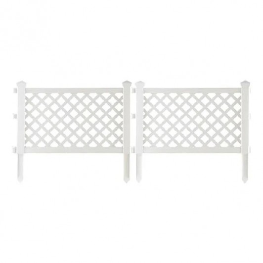 Set 4 buc gardulet decorativ din plastic, dimensiune 60x37 cm