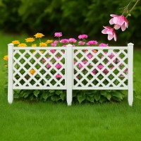Set 4 buc gardulet decorativ din plastic, dimensiune 60x37 cm