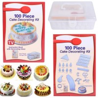 Set decorat torturi si prajituri cu 100 de piese Cake Decorating Kit