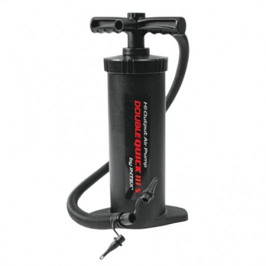 Pompa aer Intex pentru produse gonflabile, manuala,cu furtun + 3 adaptoare 37 cm Pompa aer Intex pentru produse gonflabile, manuala,cu furtun + 3 adaptoare 37 cm