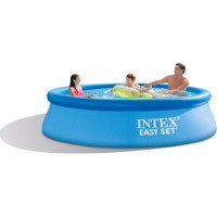 Piscina gonflabila cu filtru, Intex, 305x76 cm, albastru Piscina gonflabila cu filtru, Intex, 305x76 cm, albastru