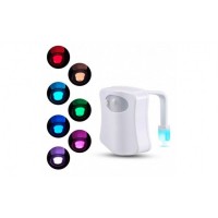 Dispozitiv LED pentru vasul de toaleta cu senzor de lumina