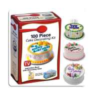 Set decorat torturi si prajituri cu 100 de piese Cake Decorating Kit
