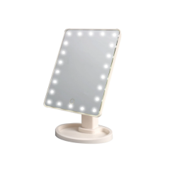 Oglinda dreptunghiulara cu LED pentru make-up