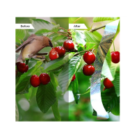 Set 2 role 35m banda holografica impotriva pasarilor - porumbei, grauri, vrabii etc, 5cm x 35m