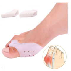 Set 4 x Separator Deget Mare cu Protectie Mont Picior, pentru 2 Degete