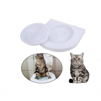 Kit pentru educarea pisicilor la toaleta, 3 luni+
