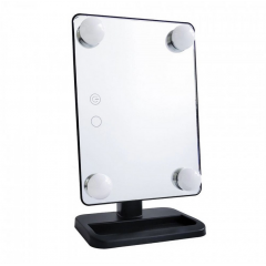 Oglinda cosmetica cu 4 LED-uri si touchscreen
