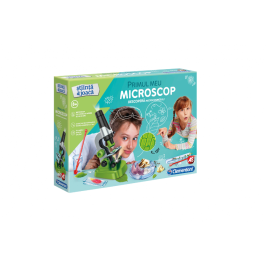 Set creativ, primul microscop-telescop