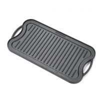 Tava grill fonta pura 51x26x2.5 cm