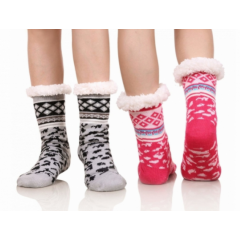 Ciorapi cu interior imblanit pentru femei Model Winter Season