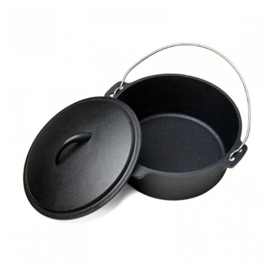 Ceaun+capac fonta pura, 25x10 cm, 3.5 L