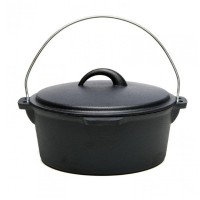 Ceaun+capac fonta pura, 25x10 cm, 3.5 L