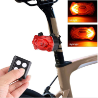 Stop Spate Bicicleta cu Telecomanda, Semnalizare si Incarcare USB