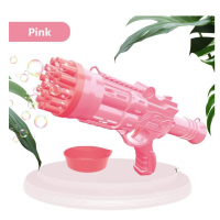 Aparat baloane de sapun, roz, 28 cm