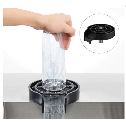 Spalator cu presiune pentru pahare, prindere pe chiuveta Spalator cu presiune pentru pahare, prindere pe chiuveta