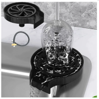 Spalator cu presiune pentru pahare, prindere pe chiuveta Spalator cu presiune pentru pahare, prindere pe chiuveta