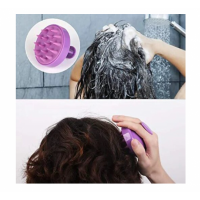 Perie pentru masaj capilar, samponare si curatare scalp