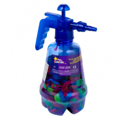 Baloane apa pentru copii cu sticla si pompa - 500 buc