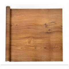 Autocolant mobila model lemn de culoare naturala rola 150x45cm