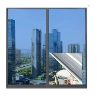 Set 2x Folie reflexiva pentru geamuri interioare, dimensiuni: 45 x 200 cm