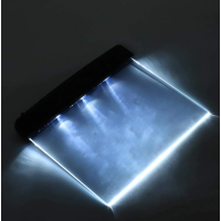 Lampa tip panou luminos LED pentru cititul cartilor pe timpul noptii