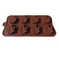 Forma pentru ciocolata din silicon, model frunze