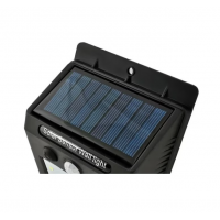 Set 10 lampi solare, 20 de LED, senzor de miscare