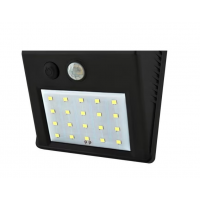 Set 10 lampi solare, 20 de LED, senzor de miscare