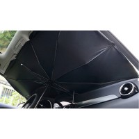 Parasolar tip umbrela pentru autoturisme 130 x 70 cm