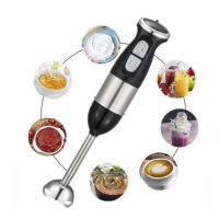 Set blender de mâna electric, 4 in 1, 500W cu functie turbo