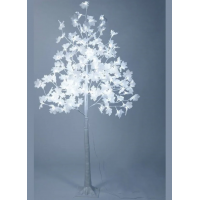 Copac decorativ, iluminat 128 led, 170 cm, diverse culori