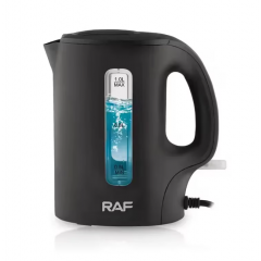 Fierbator electric, RAF, 900W, capacitate 1L, negru/alb