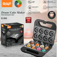 Aparat electric pentru preparat 8 gogosi - Donut maker RAF, 850W