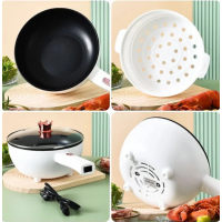 Tigaie Electrică Antiaderentă, Control Temperatură, Încălzire Uniformă, 26 cm, 3L