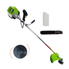 Motocoasa de umar pe benzina 8CP, 12.000rpm, Verde