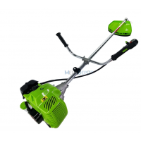 Motocoasa pe benzina, de umar, 8CP, 12.000rpm, Verde