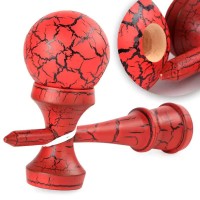 Joc Kendama din lemn, Model Crackle Colorat