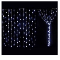 Instalatie 25 metri x 1 metru, franjuri 640 led - doar MULTICOLOR Instalatie 25 metri x 1 metru, franjuri 640 led - doar MULTICOLOR
