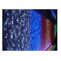 Instalatie 25 metri x 1 metru, franjuri 640 led - doar MULTICOLOR Instalatie 25 metri x 1 metru, franjuri 640 led - doar MULTICOLOR