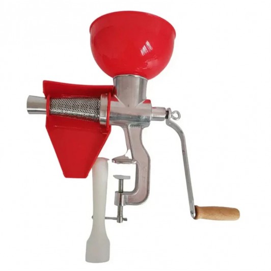 Masina manuala de tocat rosii cu separator de seminte corp aluminiu