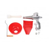Masina manuala de tocat rosii cu separator de seminte corp aluminiu
