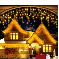 Instalatie 50 metri franjuri 1000 led , diverse culori