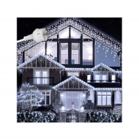 Instalatie 50 metri franjuri 1000 led , diverse culori